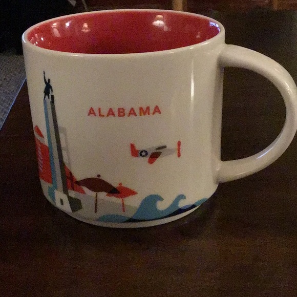 Alabama You are here Starbucks 2015 mug 14ml NIB - Picture 3 of 8